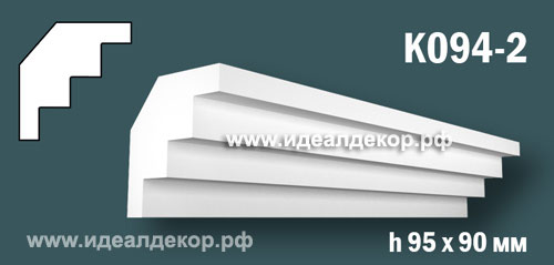 Продается к094-2 (гипсовый карниз с гладким профилем) по цене 527 руб. Продается к094-2 (гипсовый карниз с гладким профилем) по цене 527 руб.