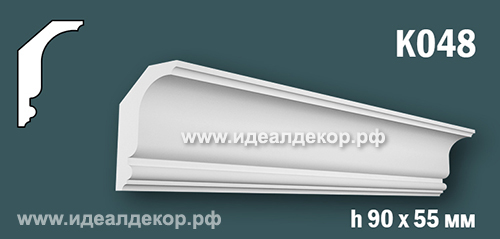Продается к048 (гипсовый карниз с гладким профилем) по цене 499 руб. Продается к048 (гипсовый карниз с гладким профилем) по цене 499 руб.