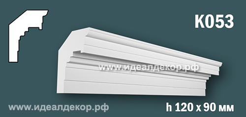 Продается к053 (гипсовый карниз с гладким профилем) по цене 665 руб. Продается к053 (гипсовый карниз с гладким профилем) по цене 665 руб.
