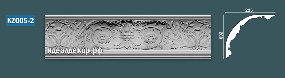Продается kz005-2 гипсовый карниз сборный по цене 1619 руб. Продается kz005-2 гипсовый карниз сборный по цене 1619 руб.
